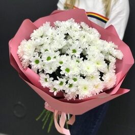 Букет кустовых хризантем